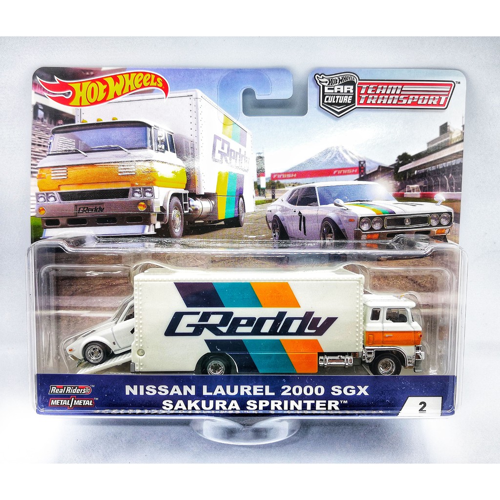 hot wheels team transport nissan laurel