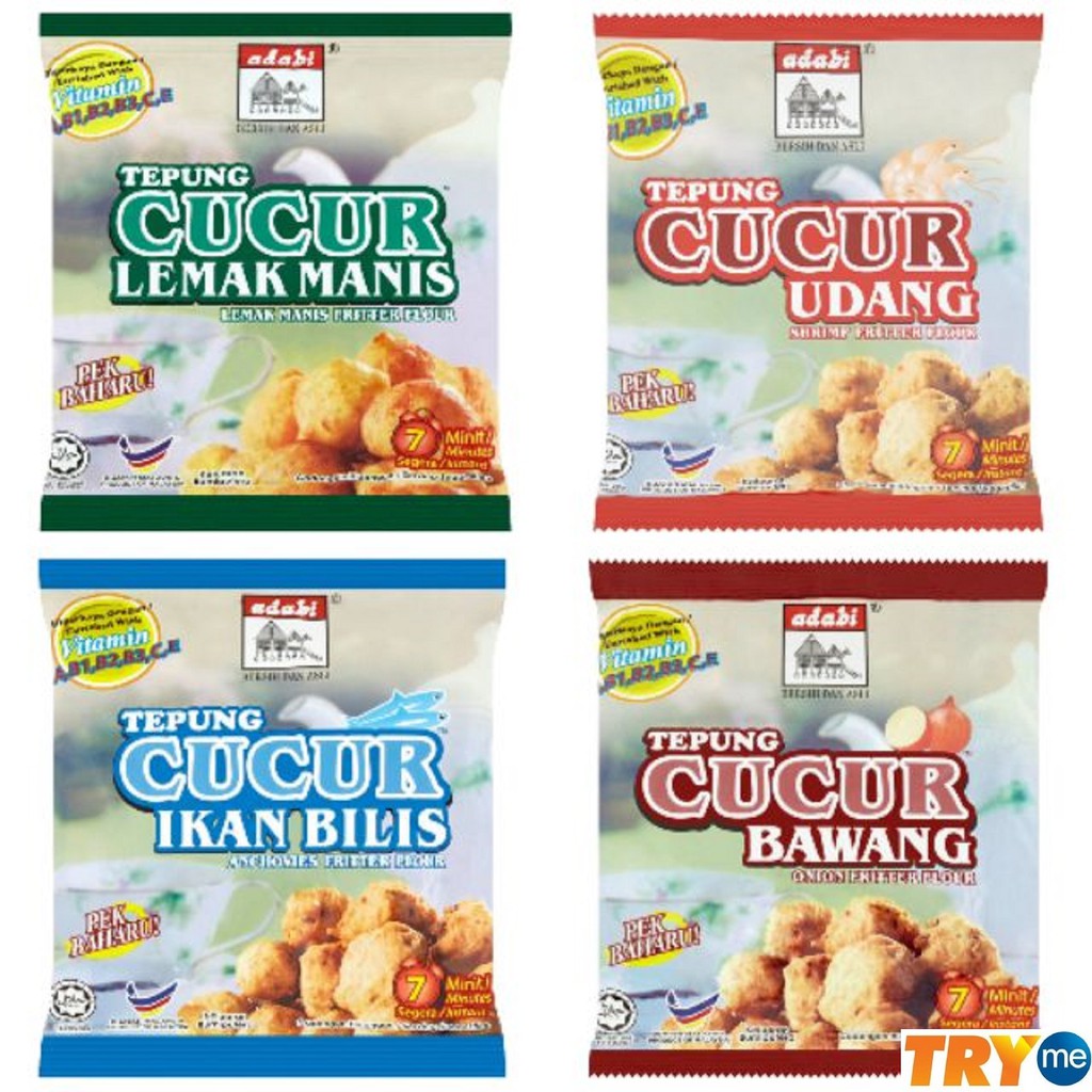 Buy Adabi Cucur Powder 200g 4 Variants Seetracker Malaysia