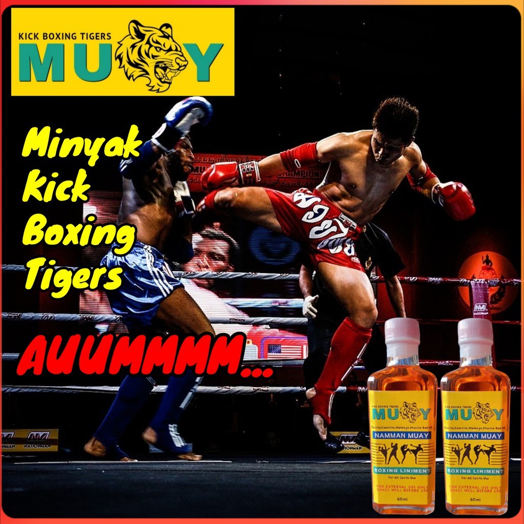 ORIGINAL NAMMAN MUAY THAI BOXING OIL LINEMENT MINYAK PANAS MINYAK URUT