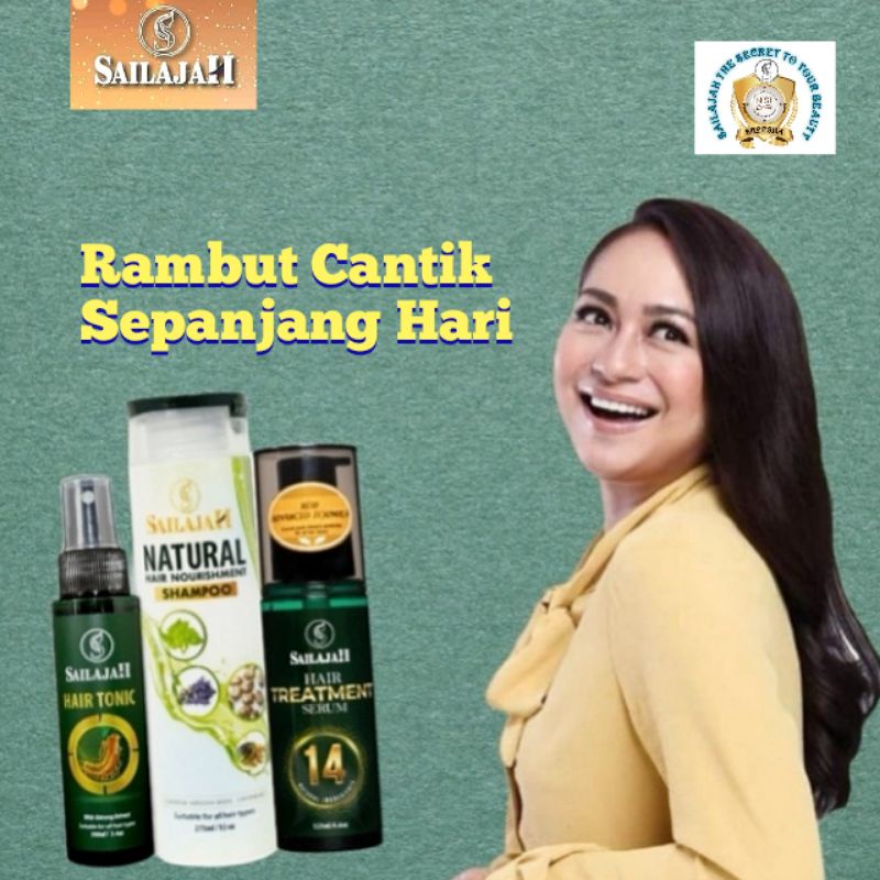 Sailajah Hair Shampoo/Dandruff Shampoo/Serum/Tonic Combo Series + Free ...