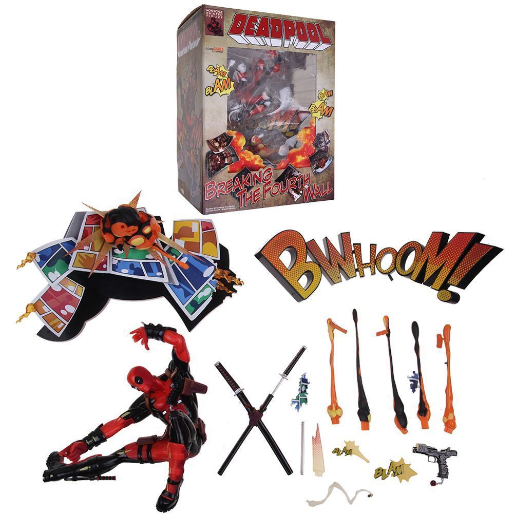 Marvel Superhero Deadpool Breaking The Fourth Wall Ver Tv