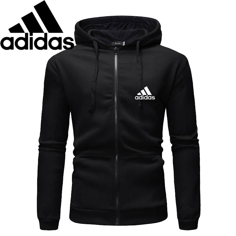 adidas side zip sweatshirt