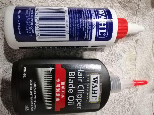 wahl clipper corp blade oil