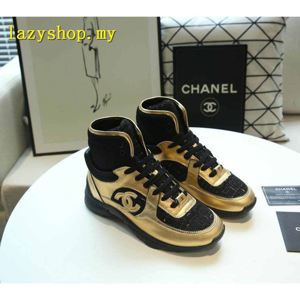 gold high top sneakers womens