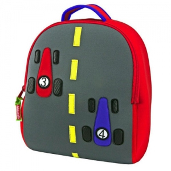 Dabbawalla Fast Track Race Car Backpack Shopee Malaysia