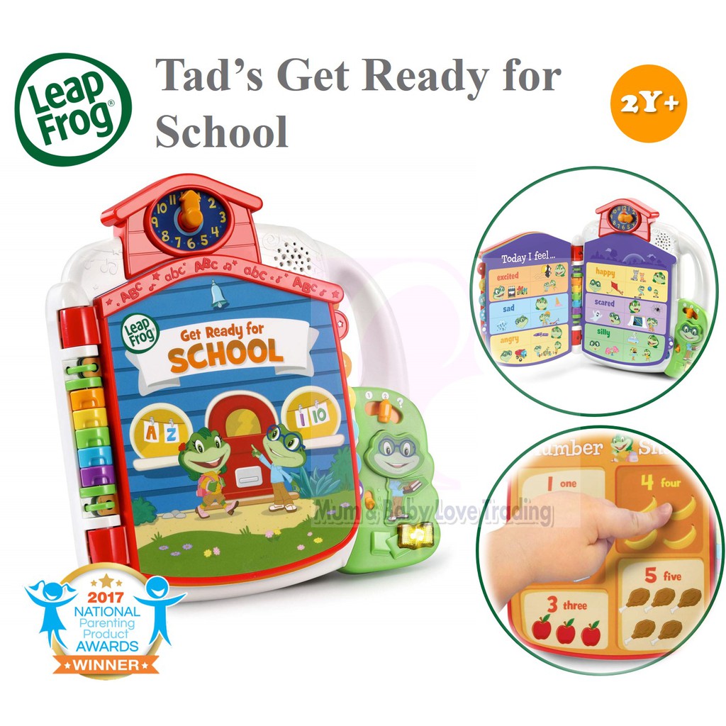 Leapfrog Tad S Get Ready For School Book 2 5 Years Old Shopee Malaysia