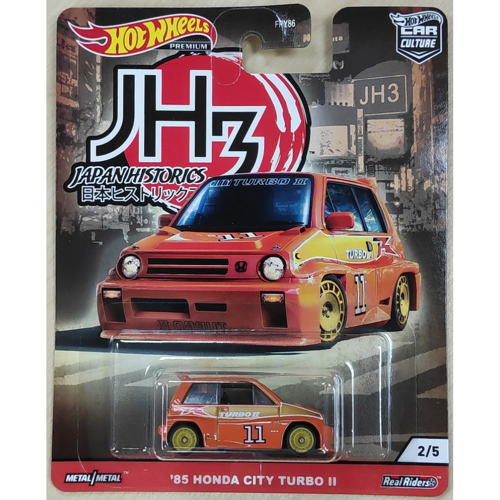 hot wheels honda city turbo ii