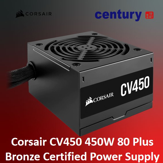 Corsair Cv450 450w 80 Plus Bronze Certified Power Supply Cp 909 Uk Shopee Malaysia