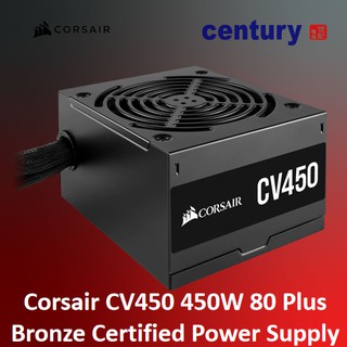 Corsair Cv450 450w 80 Plus Bronze Certified Power Supply Cp 909 Uk Shopee Malaysia