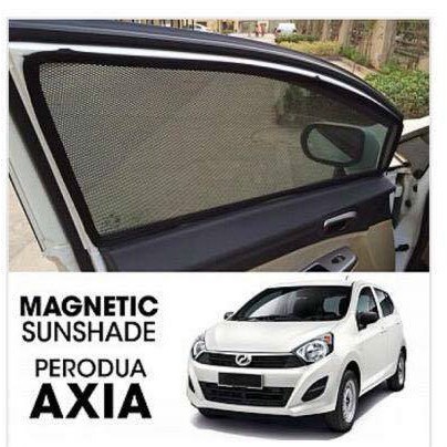 PERODUA AXIA SUN SHADE Magnetic  Shopee Malaysia