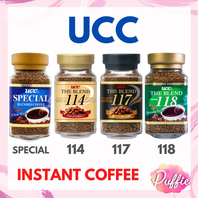 UCC The Blend 114, 117, 118, Sumiyaki, Special, Instant Coffee Shopee