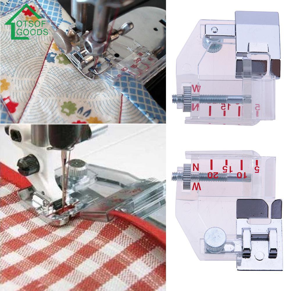 Sewing Machine Adjustable Quilting Bias Binder Presser Foot Snap kit