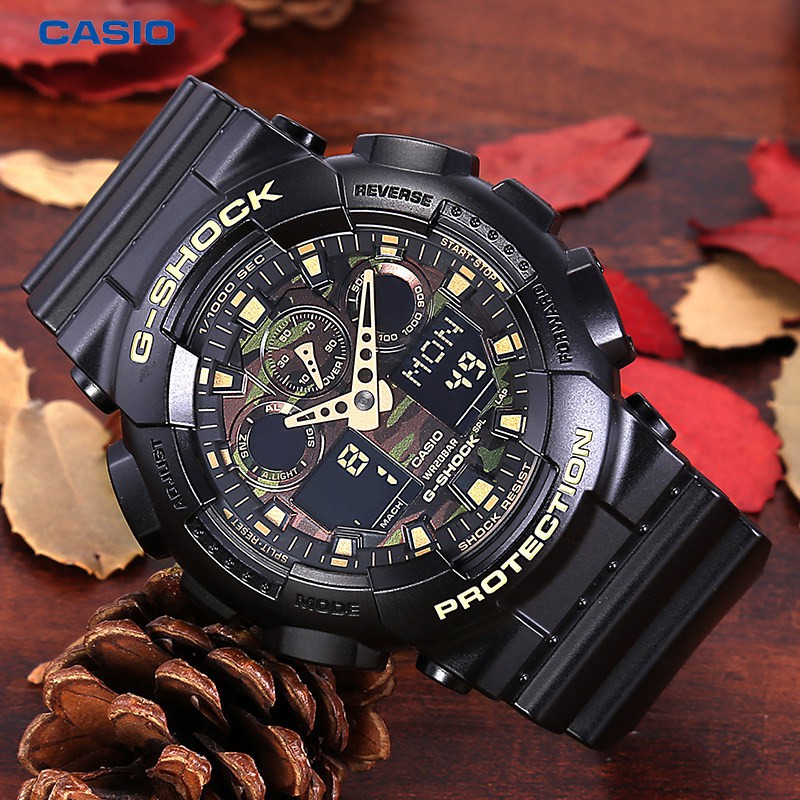 g shock watch on wrist