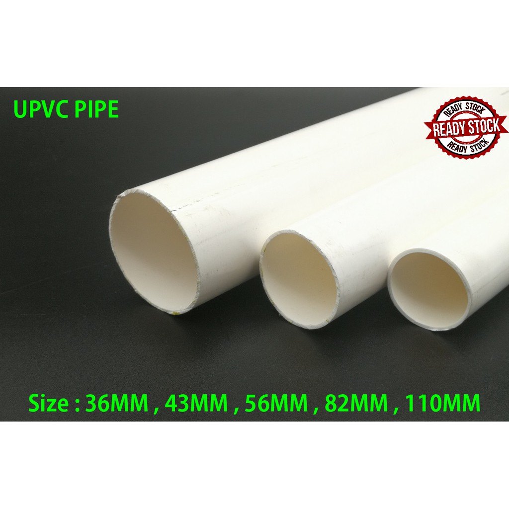 82MM 110MM | 3 FEET | ORIGINAL BINA BBB UPVC HYDROPONIC PIPE | PAIP AIR ...