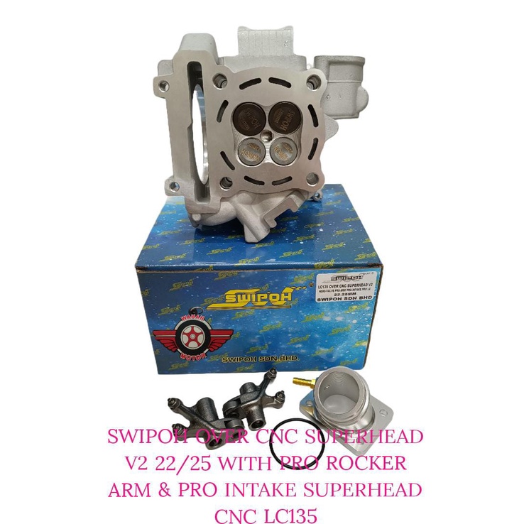 SWIPOH 2022 OVER CNC SUPERHEAD V2 20/23 22/25 23/26 Y15 / LC135