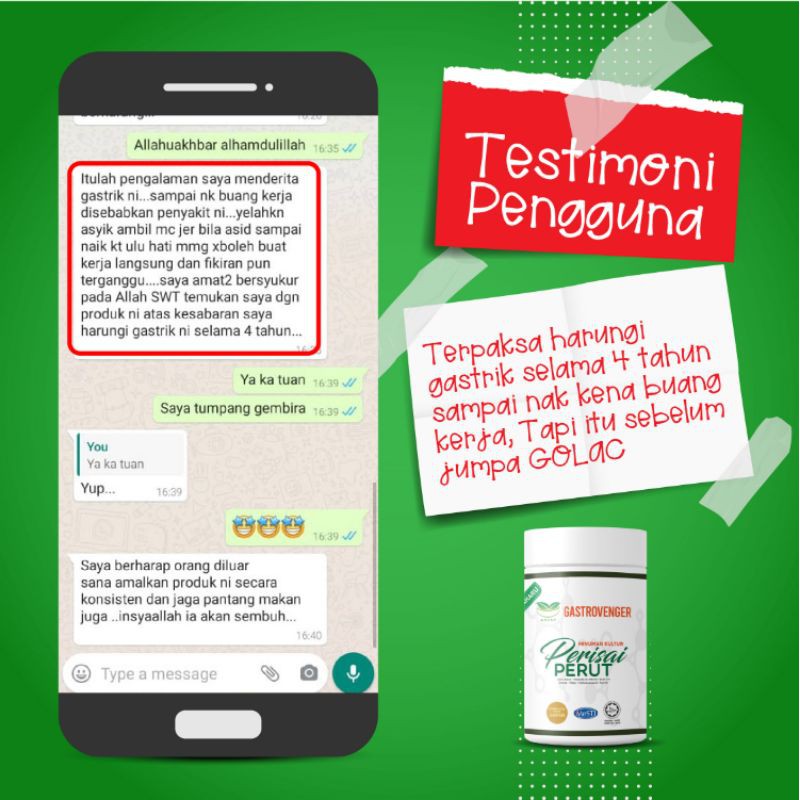 Original Hq Golac Gastrovengers Supplement Probiotic Prebiotic For Gastrik Gerd Shopee Malaysia