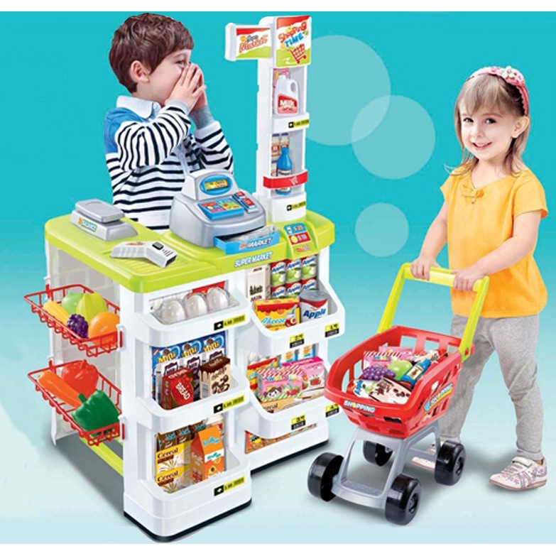 childrens play supermarket