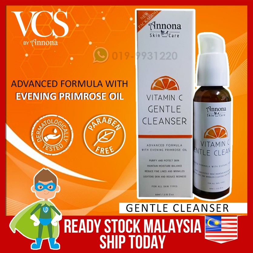 Serum Muka 5ml Vitamin C Serum Annona Vcs Serum Muka Scar Jerawat Jeragat Wrinkle Basic Skincare Set Shopee Malaysia