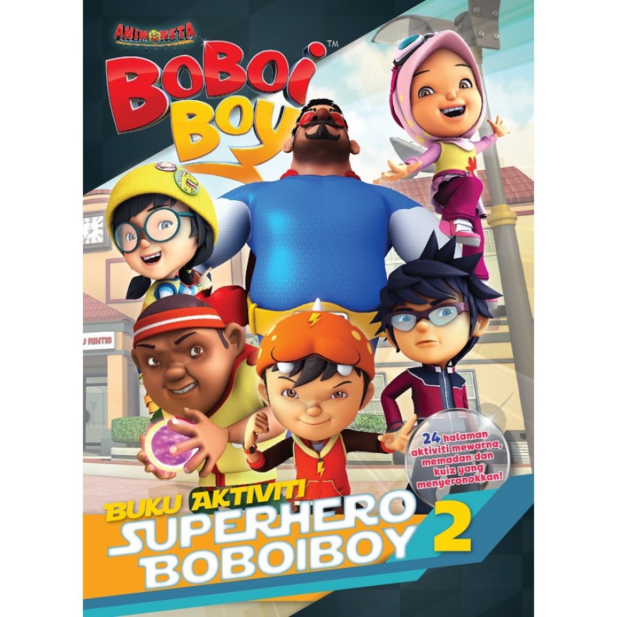 Gambar Mewarnai Boboiboy Galaxy