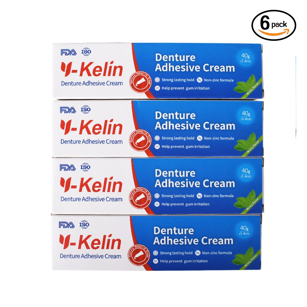 YKelin Denture Adhesive Cream strong denture glue denture bonding