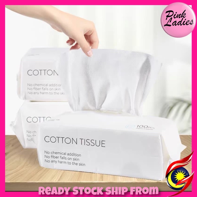 🔥READY STOCK🔥 Facial Towel cotton makeup remover cleansing towel beauty ...