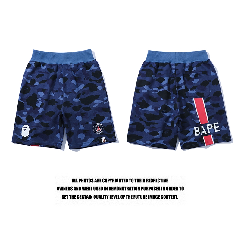 bape psg shorts