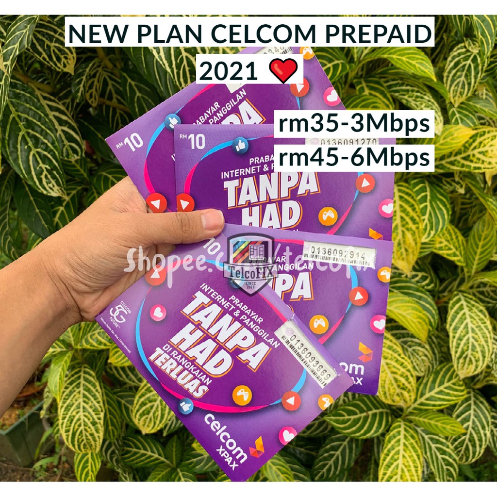 Celcom prepaid plan