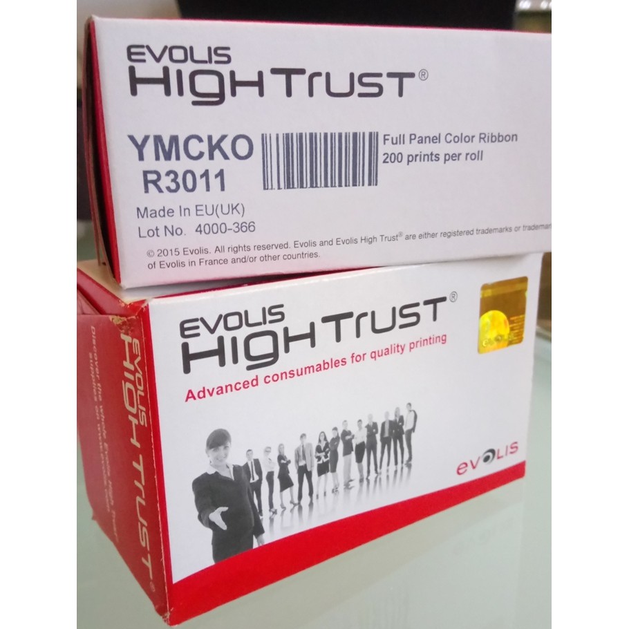 evolis high trust color ymcko