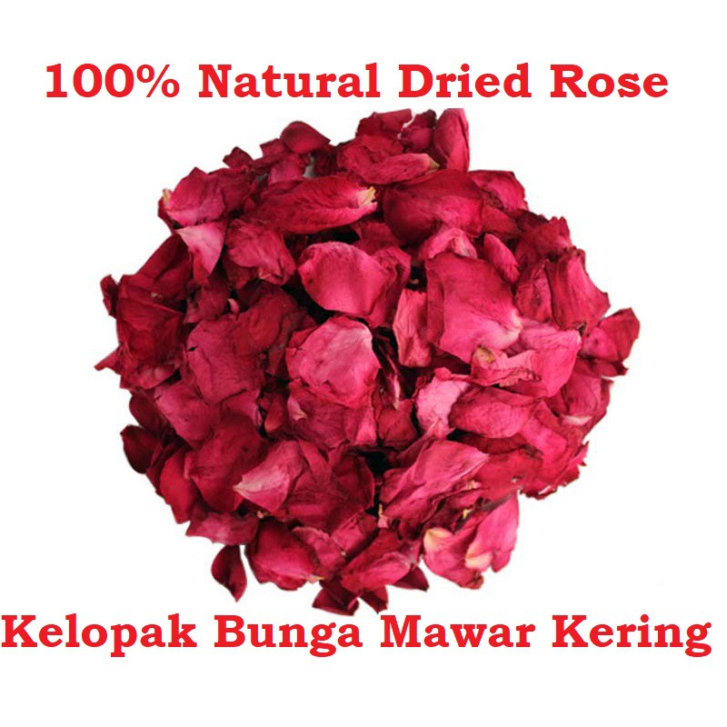 Buy 100 Natural Dried Rose Petals Bath Dry Flower Petal Spa Whitening Shower Aromatherapy Bathing Supply Wedding Decoration Seetracker Malaysia