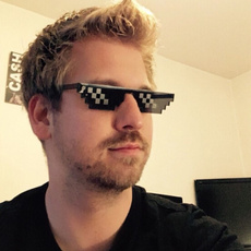 Must Multi Minecraft Mosaic Glasses Deal It Women Men Trick Toy - Image 3