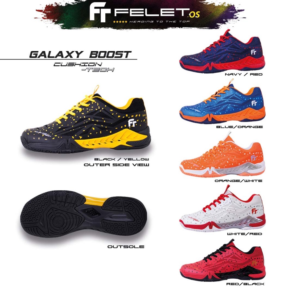 The Latest Galaxy Boost Badminton Shoes
