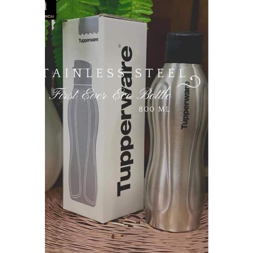 Stainless Steel Eco Bottle Tupperware 800ml Limited Edition First Ever