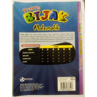Latest Edition Edisi Terkini Praktis BIJAK English/Matematik/Bahasa
