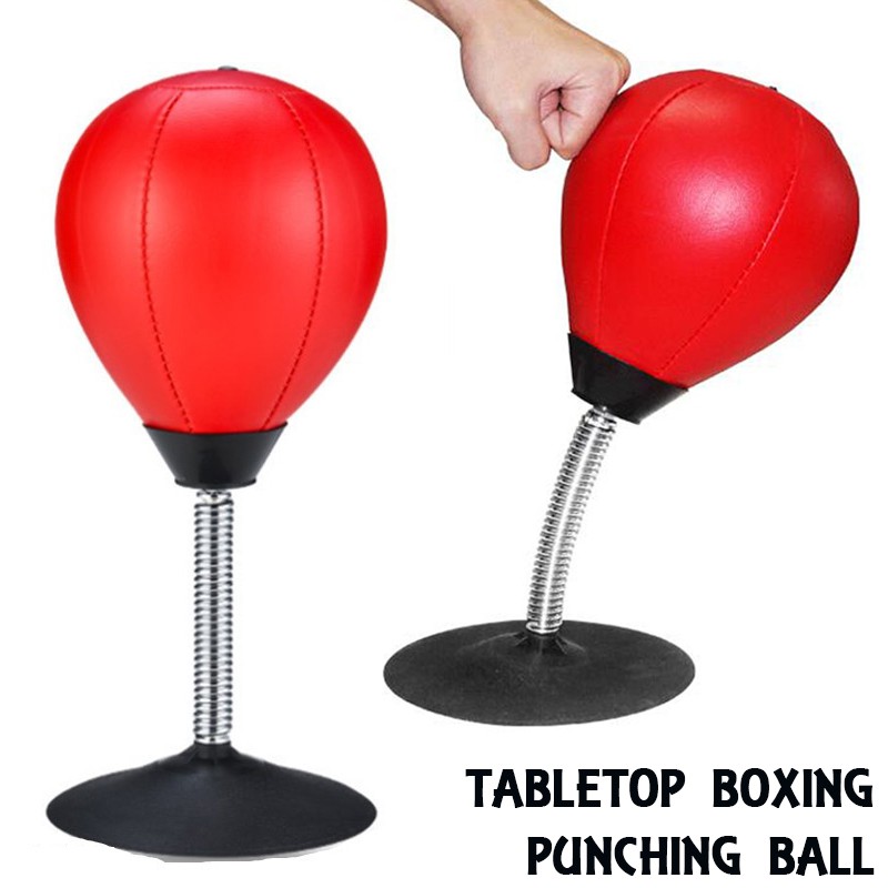 Mini Table Boxing Ball Desktop Stress Buster Punching Bag Office Home Fun  Relax | Shopee Malaysia