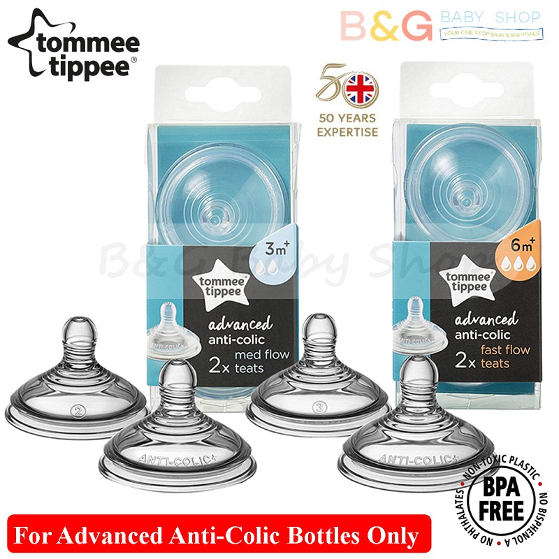 advanced anti colic teats