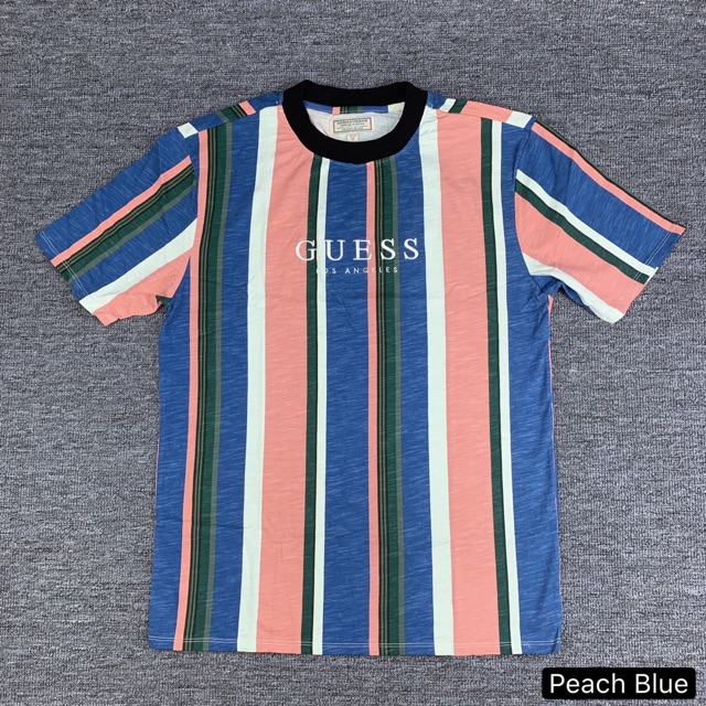 guess striped shirt xxl