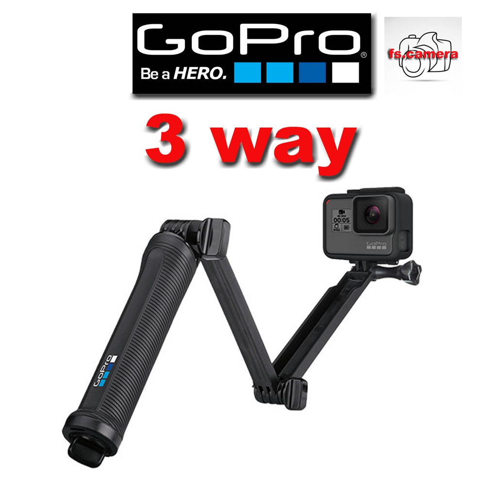 Gopro Original 3way Grip Arm Tripod 1 0 Shopee Malaysia