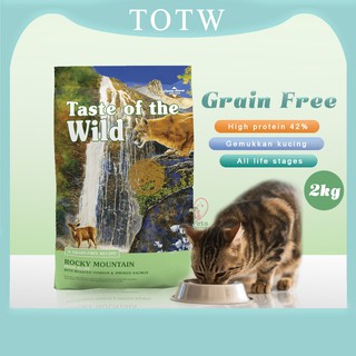 EZPETS TOTW Taste Of The Wild - Rocky Mountain Feline Formula 7kg Cat Food  Makanan Kucing Super Premium High Protein