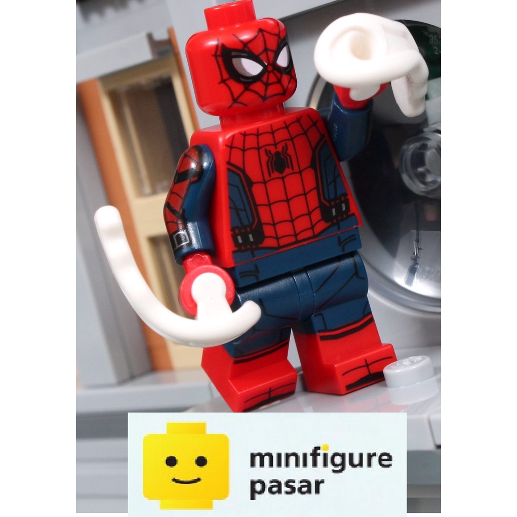 sh829 Lego Marvel Super Heroes Avengers Infinity War 76218 - Spider-Man  Minifigure - New | Shopee Malaysia