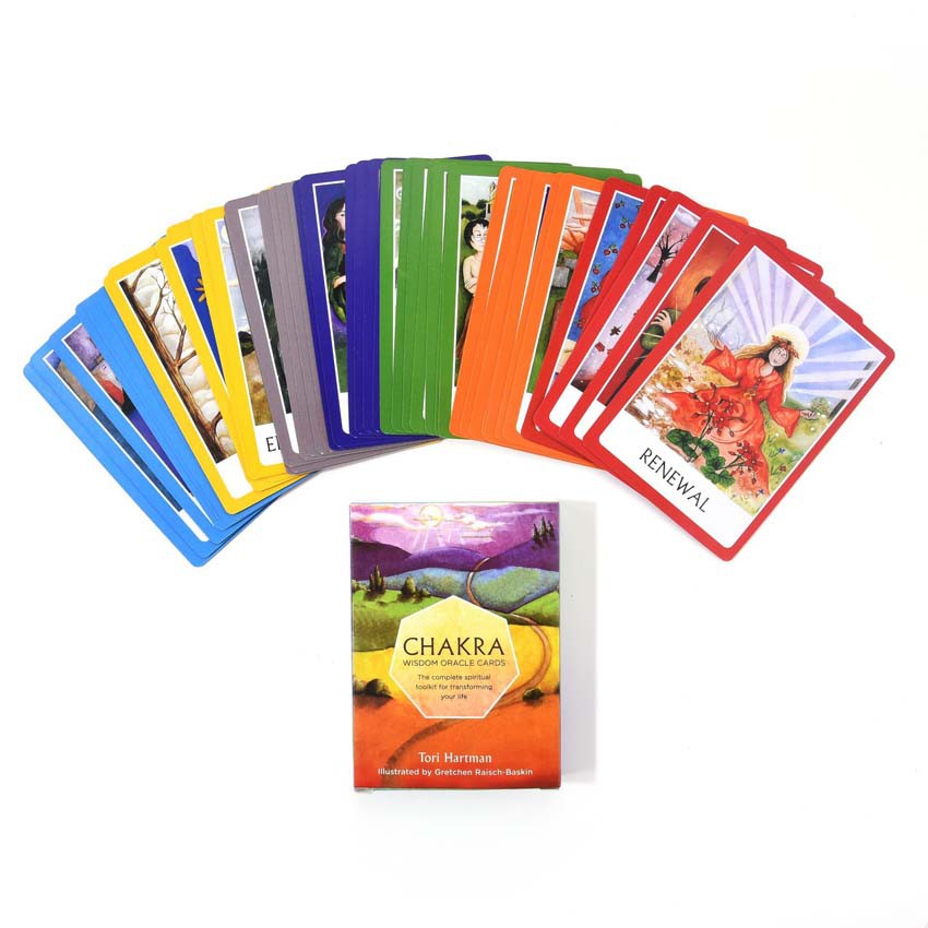 Craft Tool Chakra Wisdom Oracle Cards: Complete Spiritual Toolkit Transforming Your Life Duty Repair - Image 4