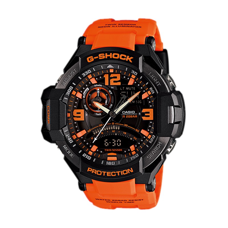 g shock ga 1000 orange