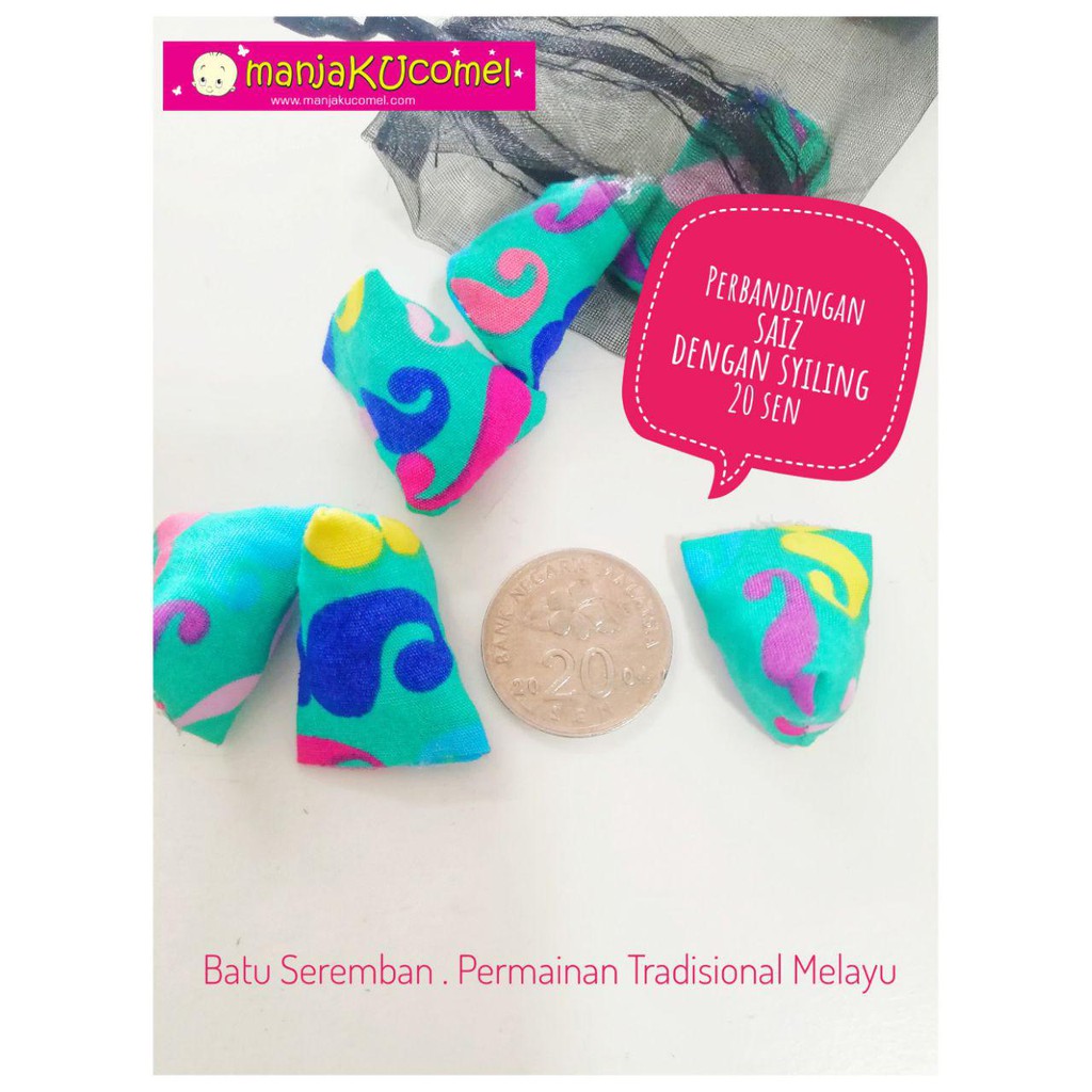 Buy Batu Seremban Permainan Tradisional Melayu - Random design 