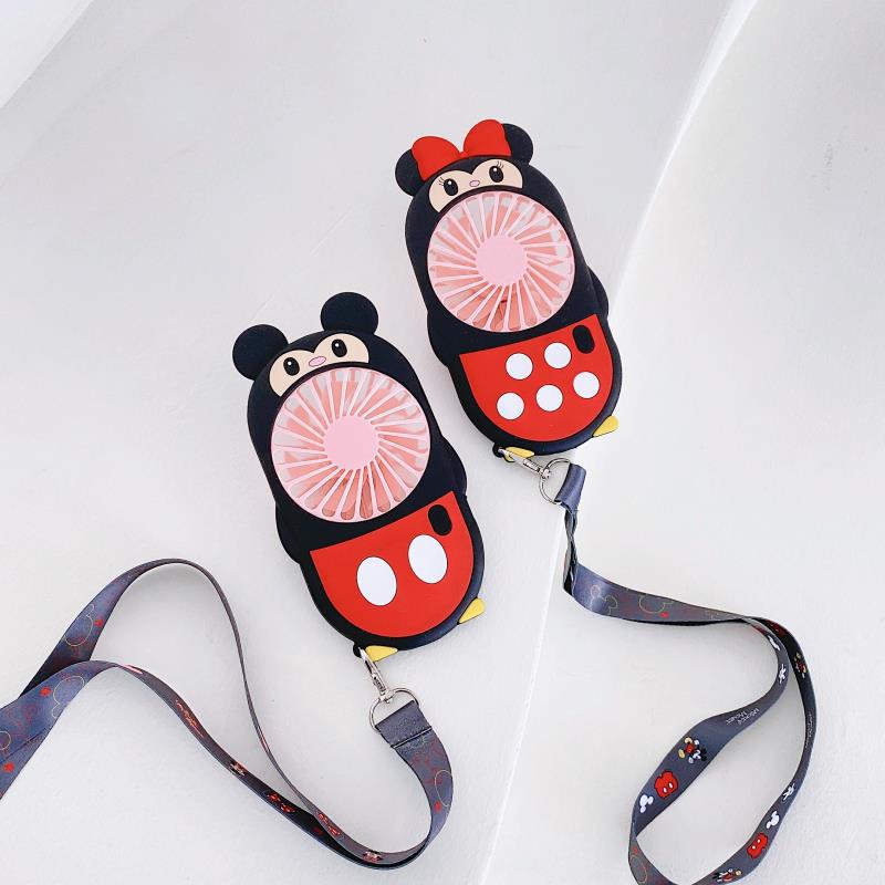 Quality Durable CUTE CARTOON USB Portable Rechageable Mini Handheld Fan Mickey Minnie Hello kitty Stitch Pickachu Han... - Image 3