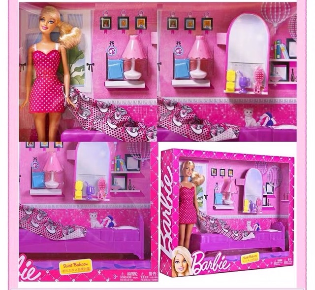 Barbie Sweet Bedroom Set Original