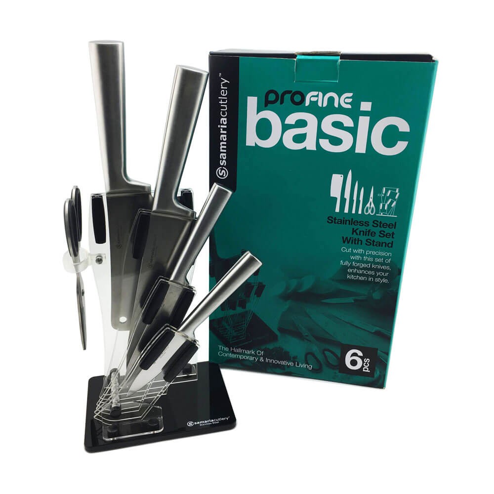 Profine Stainless Steel Knife Set - Basic (6 Pcs)