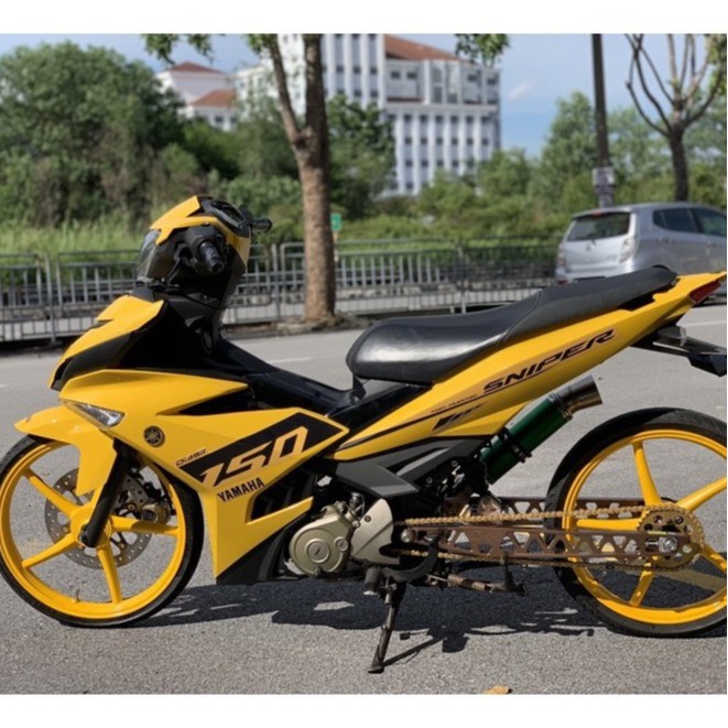 Sticker Tanam Yamaha 135lc Lc135 V1 V2 V3 V4 V5 V6 Y15 Y V1 V2 Coverset Body Cover Sniper Exciter Gp Kuning Yellow