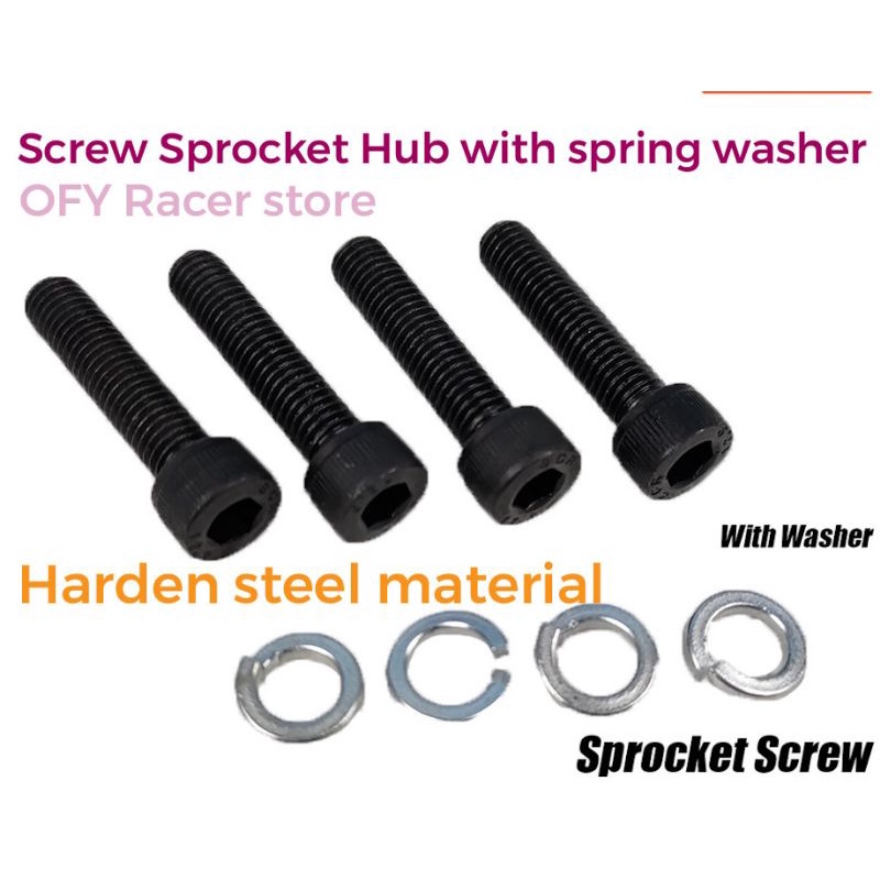 Ex5 screw sprocket allen key / y125ZR / y15 / Rxz / wave125 / Wave110