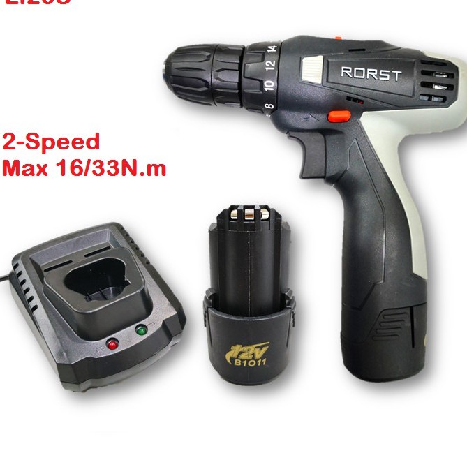 Shangneng 12v Cordless Drill Screwdriver C W 2 Battery And 1 Charger Shopee Malaysia