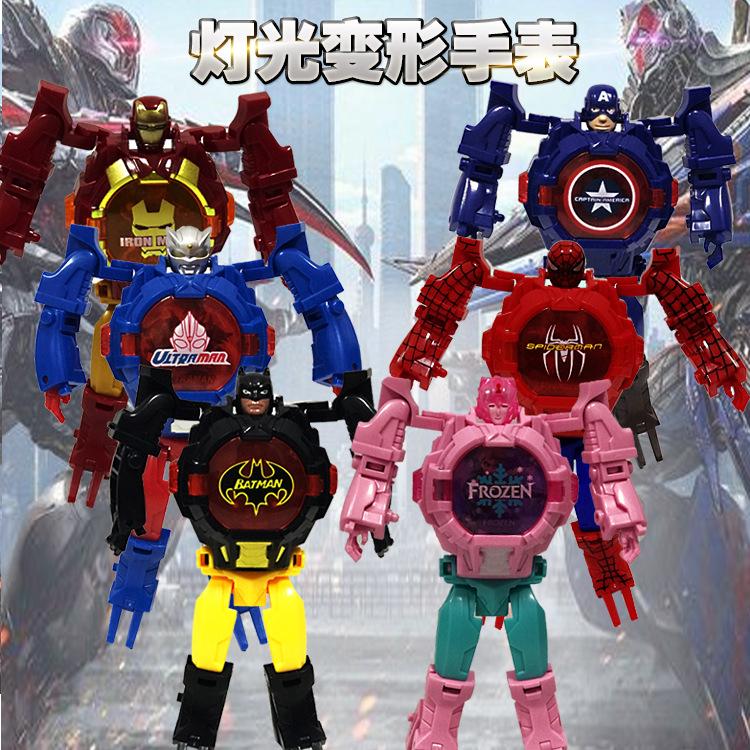 Mainan Jam Tangan Ubah Bentuk Elektronik Robot King Spider Mainan Jam Tangan Ubah Bentuk Elektronik Robot King Spider
