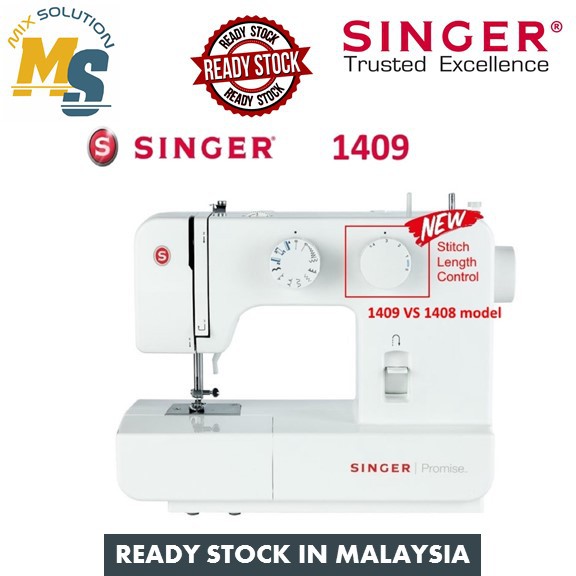 SINGER 1409 PROMISE Electric Sewing Machine (FREE EXTENSION BOARD